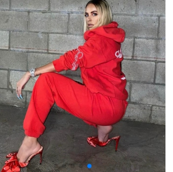 Iconic red paisley bow heels mules - Picture 4 of 4